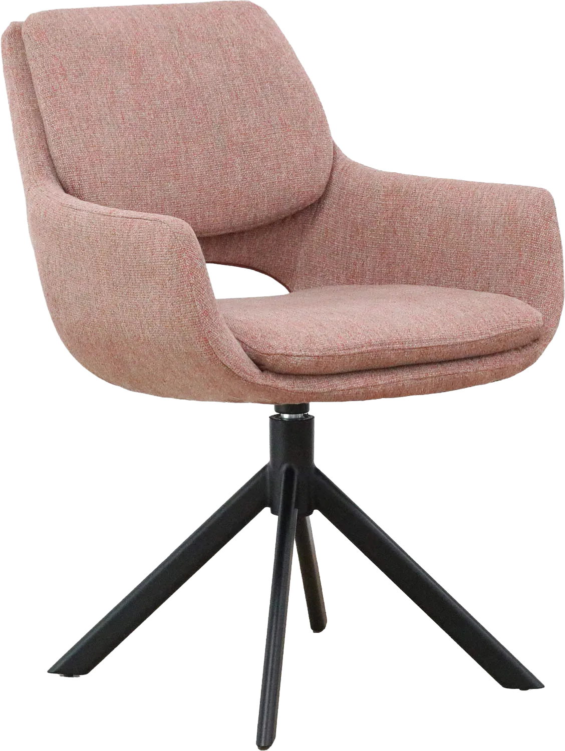 Goossens Daisy Eetkamerstoel Stof Roze - 8252188-goossens-daisy-eetkamerstoel-stof-roze-01