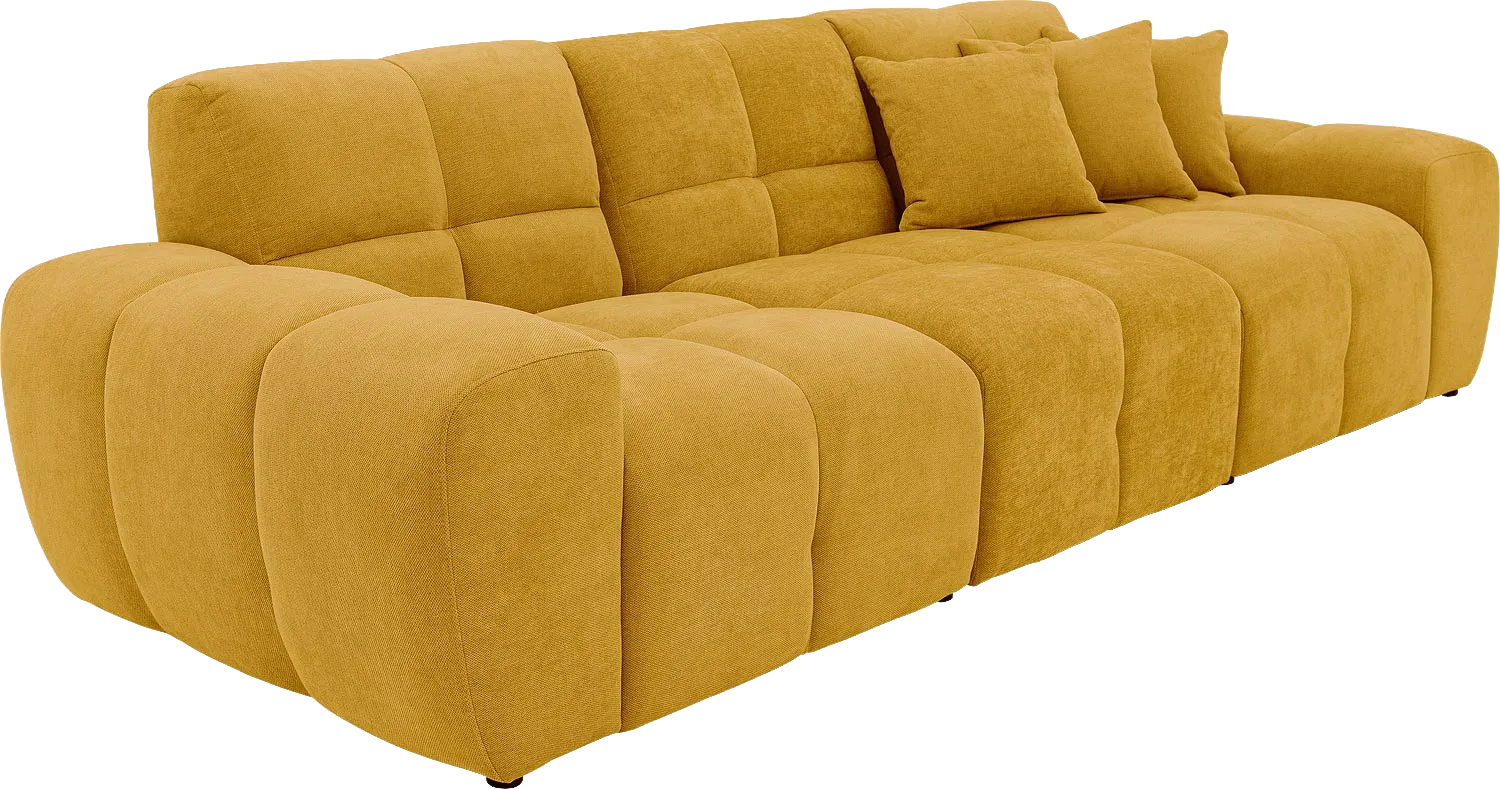 Goossens Excellent Kubus Bank Stof Geel - 8252692-goossens-excellent-kubus-bank-stof-geel-05