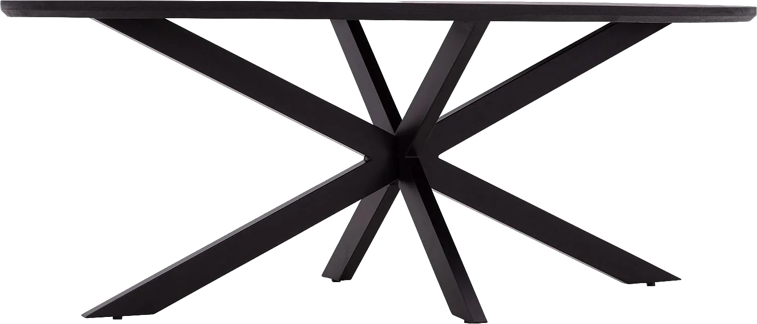 Goossens Nilo Eettafel Mango Zwart - 8251606-goossens-nilo-eettafel-mango-zwart-04