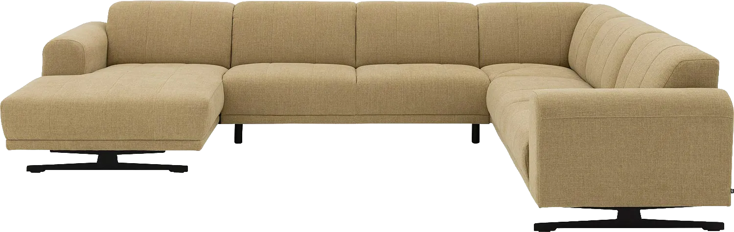Goossens Mellow Bank Stof Geel - 8252089-goossens-mellow-bank-stof-geel-01
