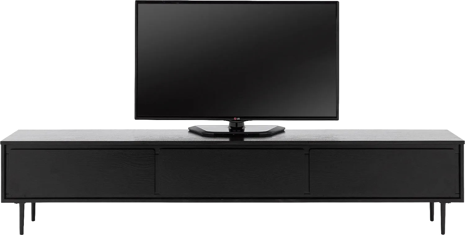 Goossens Basic Trani Tv Meubel Essenhout Zwart - 8243902-goossens-basic-trani-tv-meubel-essenhout-zwart-02