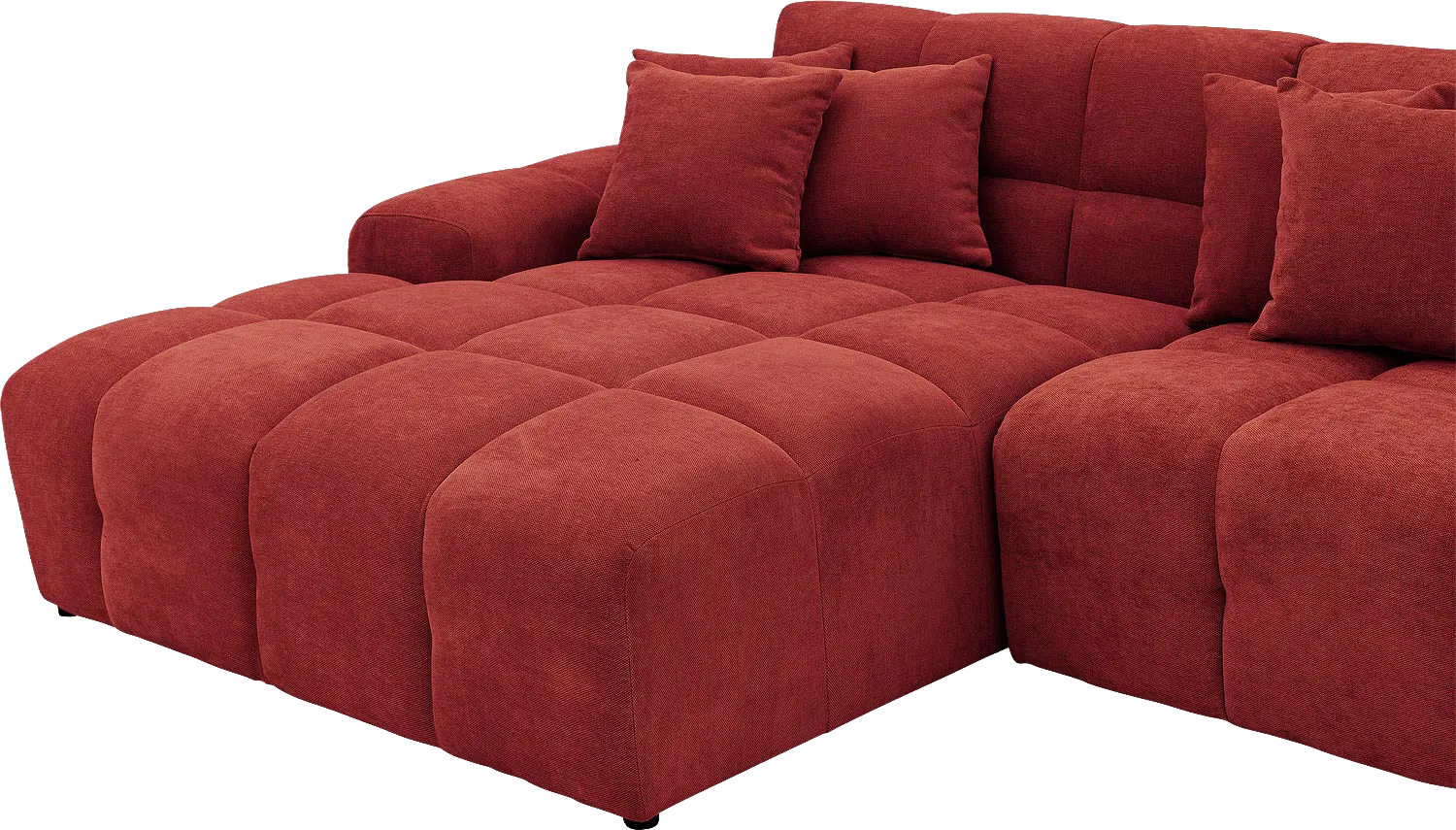 Goossens Excellent Kubus Bank Stof Rood - 8252779-goossens-excellent-kubus-bank-stof-rood-06