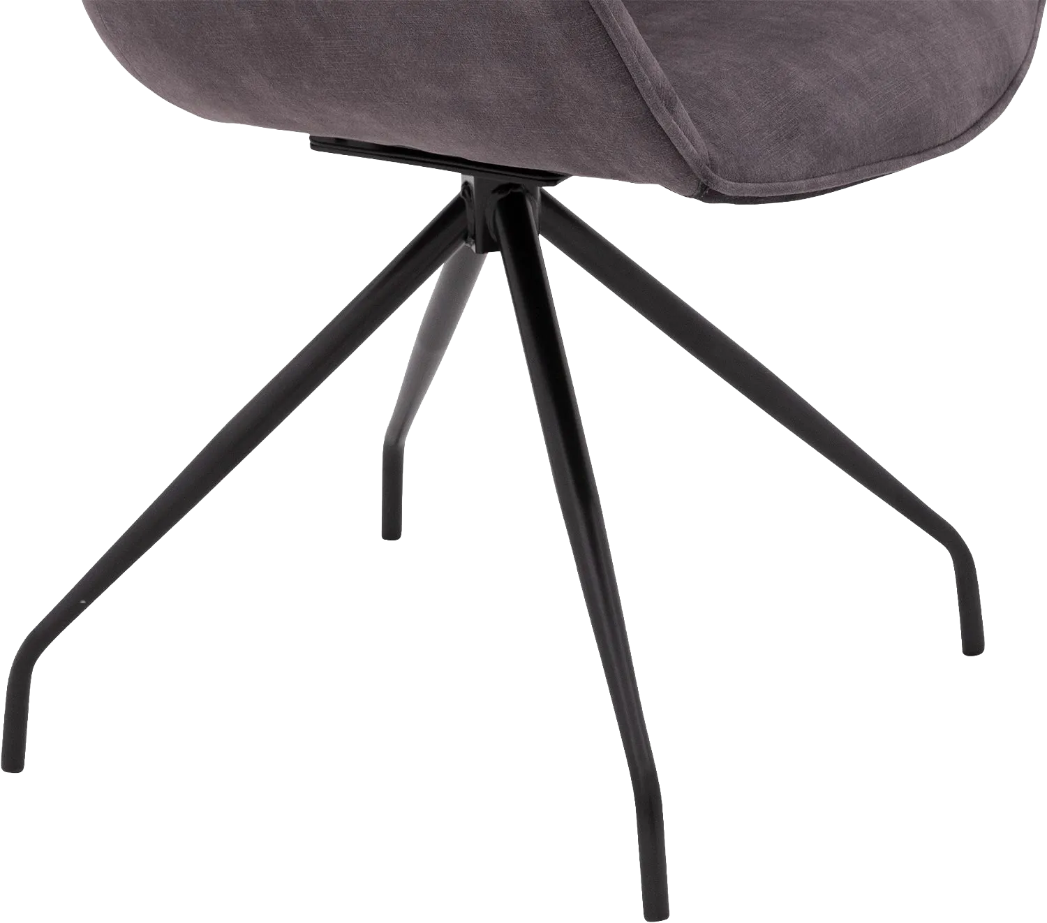 Goossens Basic Ebi Eetkamerstoel Stof Grijs - 8235242-goossens-basic-ebi-eetkamerstoel-stof-grijs-05