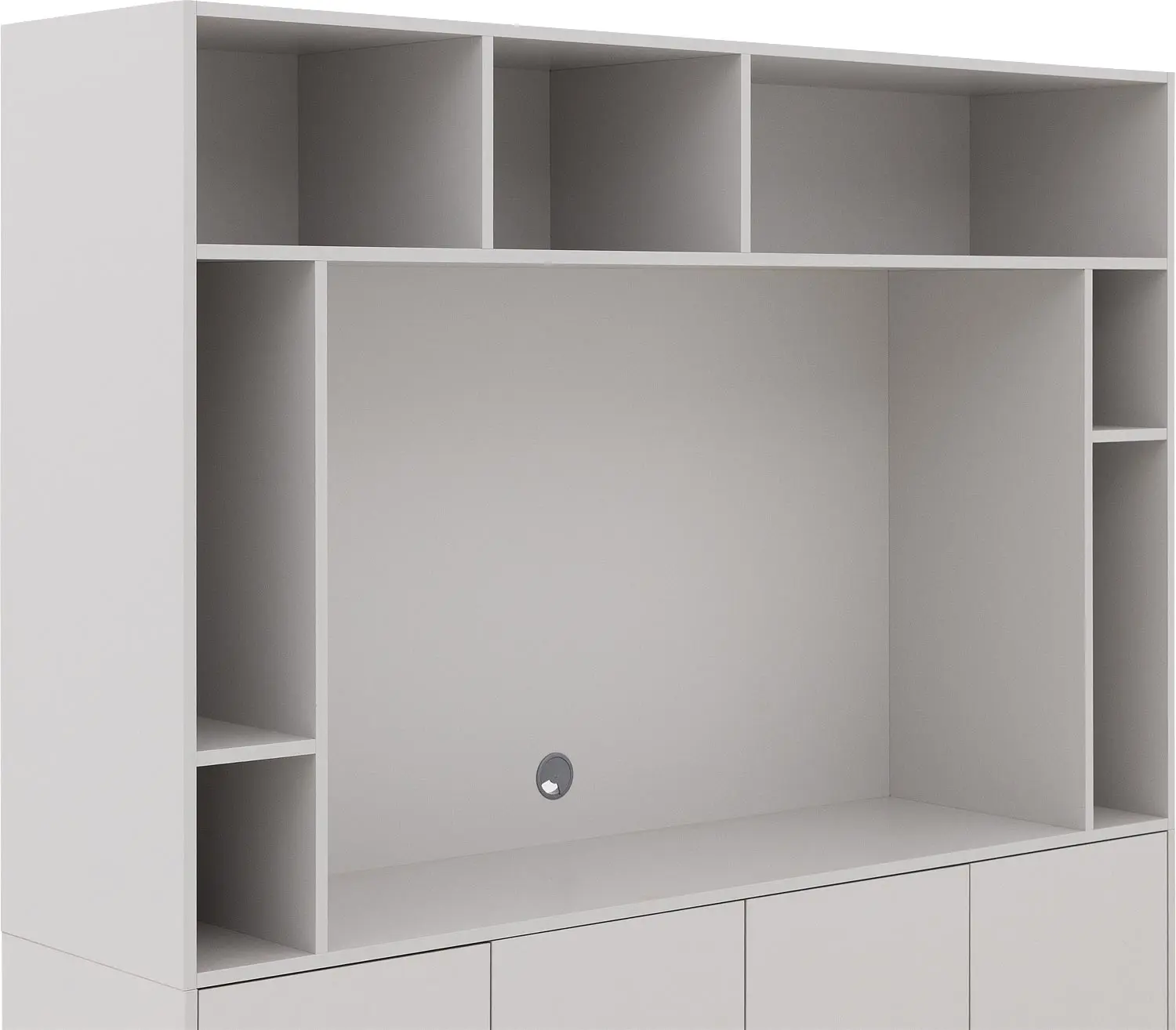 Goossens Basic Madrid Tv Meubel Melamine Grijs - 8251693-goossens-basic-madrid-tv-meubel-melamine-grijs-07