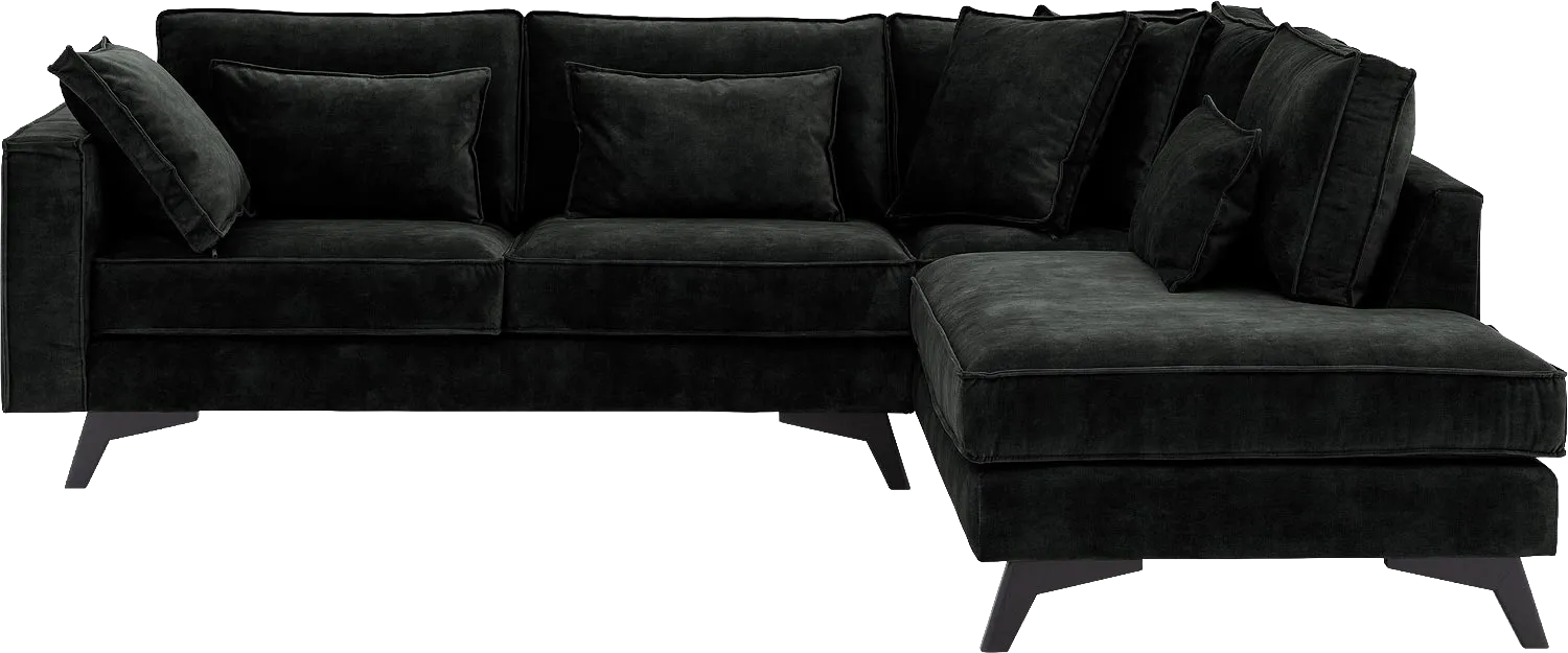 Goossens Chambre Bank Stof Zwart - 8235614-goossens-chambre-bank-stof-zwart-01