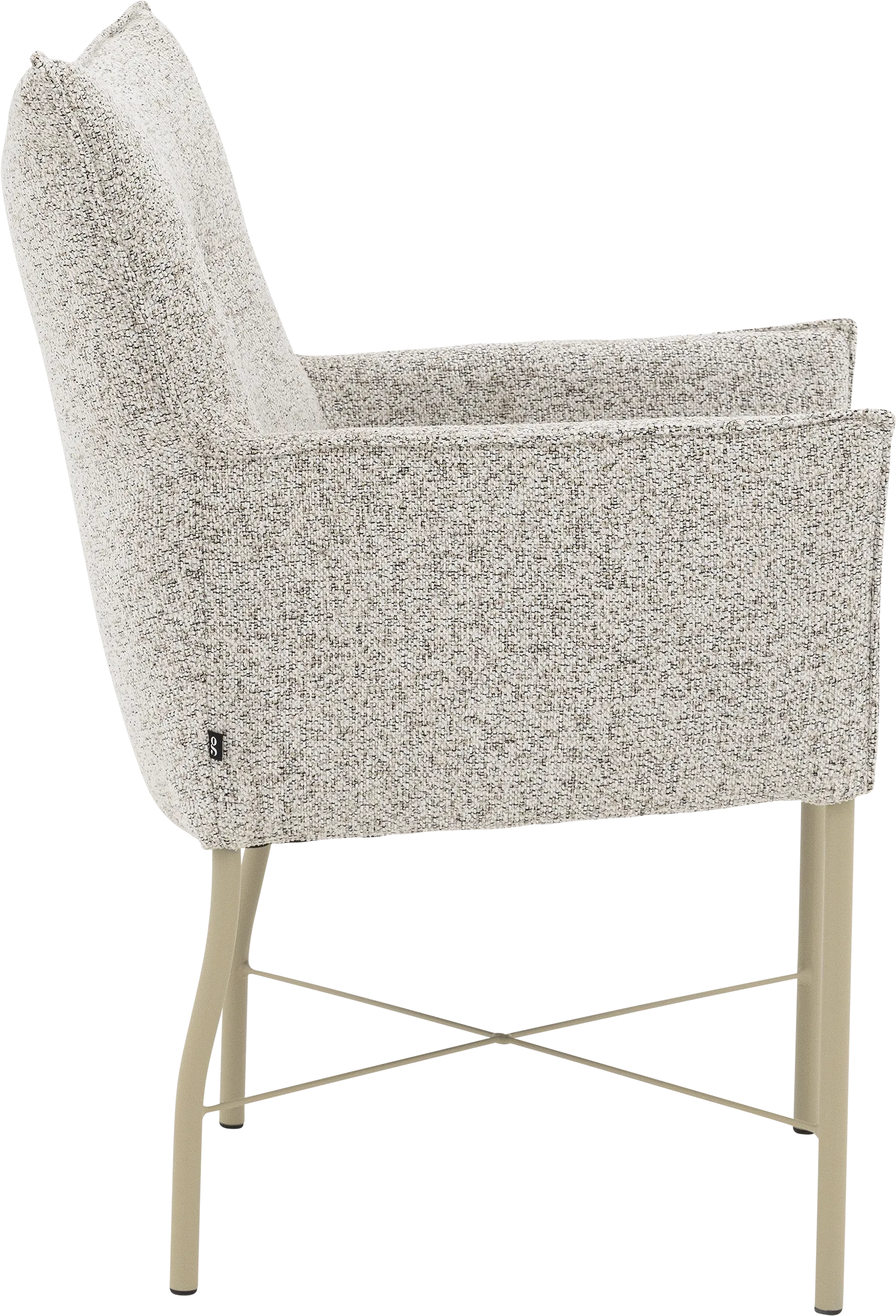Goossens Erik Eetkamerstoel Stof Beige - 8260859-goossens-erik-eetkamerstoel-stof-beige-18