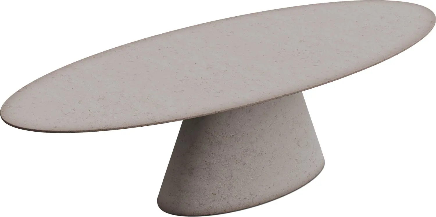 Goossens Stone Eettafel Beton Grijs - 8252448-goossens-stone-eettafel-beton-grijs-02