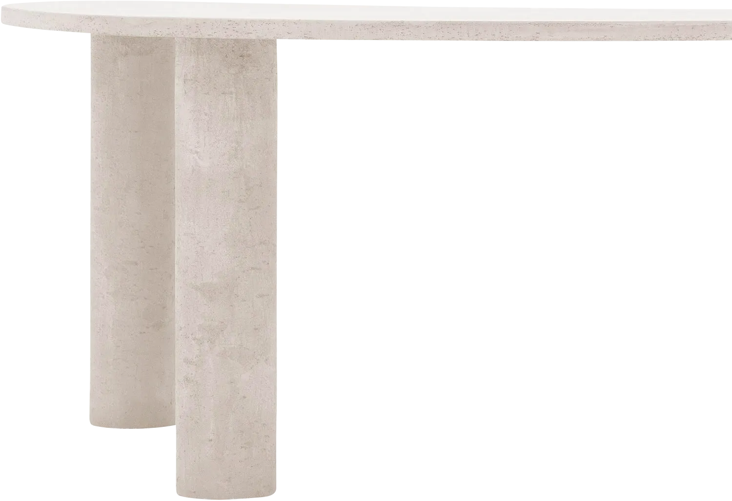 Goossens Stone Eettafel Beton Wit - 8231892-goossens-stone-eettafel-beton-wit-05