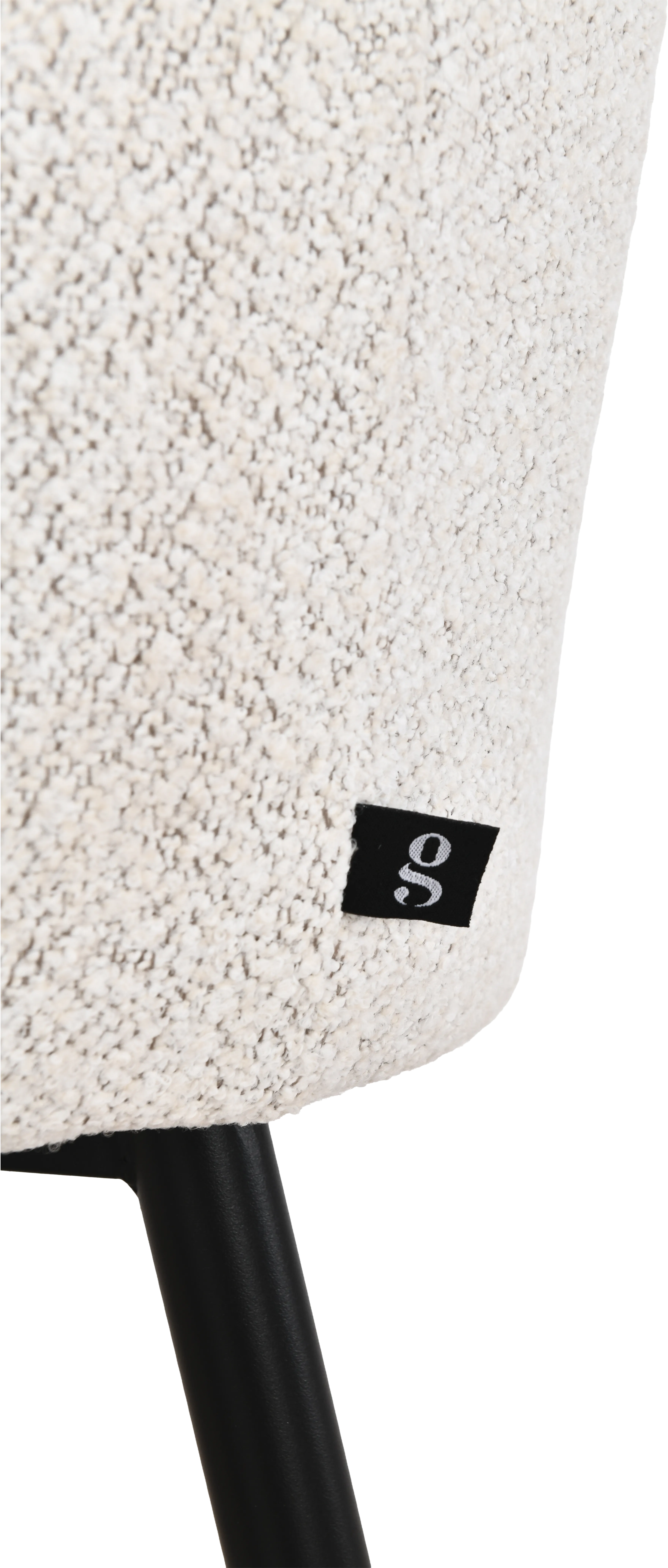 Goossens Basic Annelot Eetkamerstoel Stof Beige - 8260008-goossens-basic-annelot-eetkamerstoel-stof-beige-09