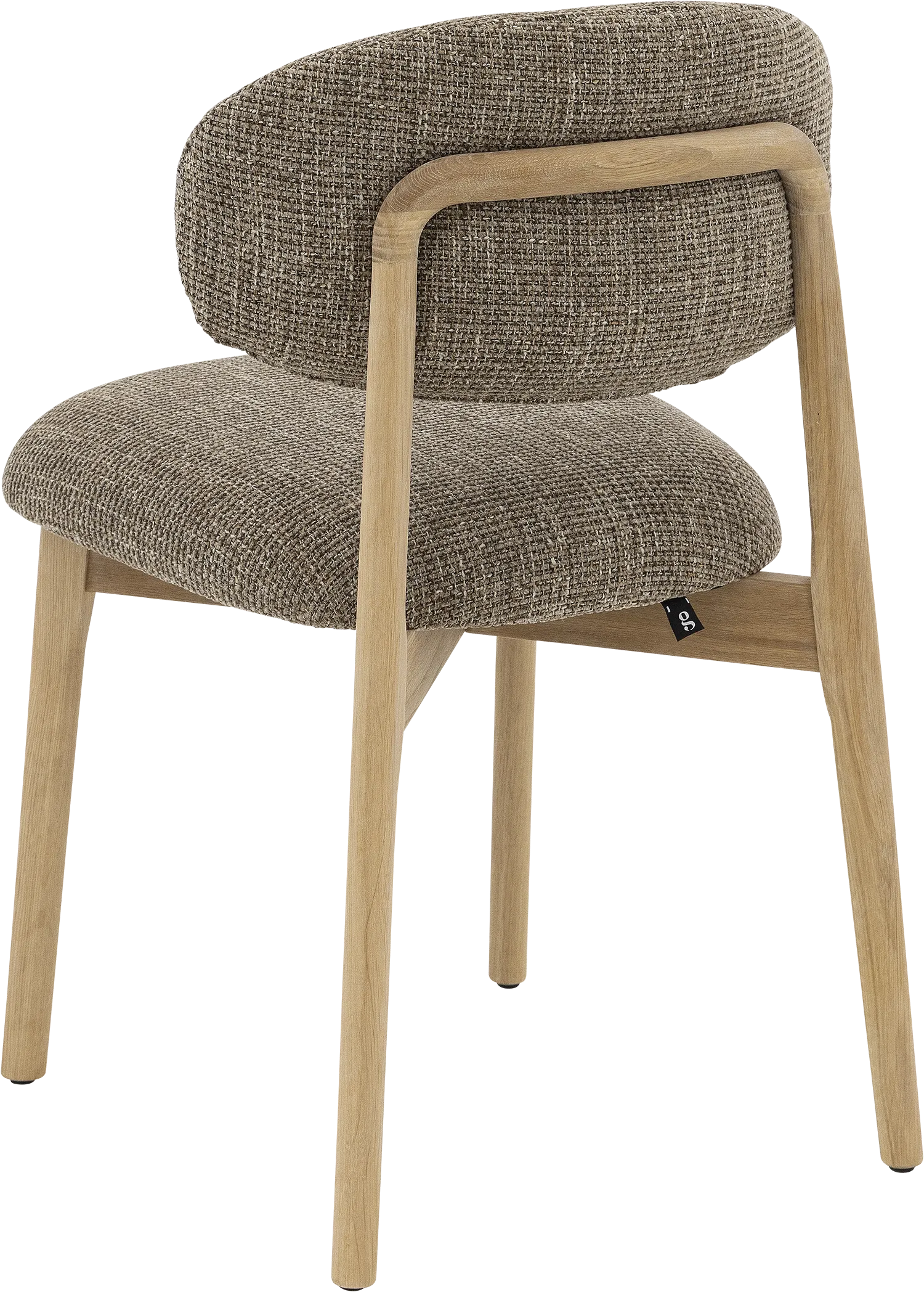 Goossens Bessy Eetkamerstoel Stof Bruin - 8253058-goossens-bessy-eetkamerstoel-stof-bruin-16