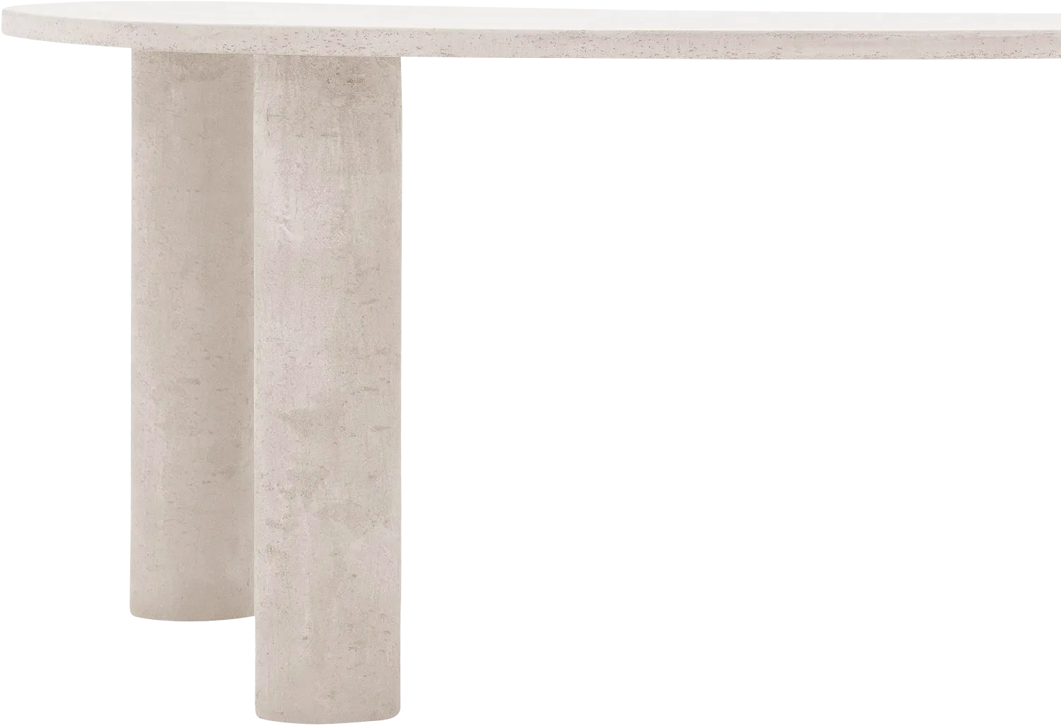 Goossens Stone Eettafel Beton Wit - 8231895-goossens-stone-eettafel-beton-wit-05