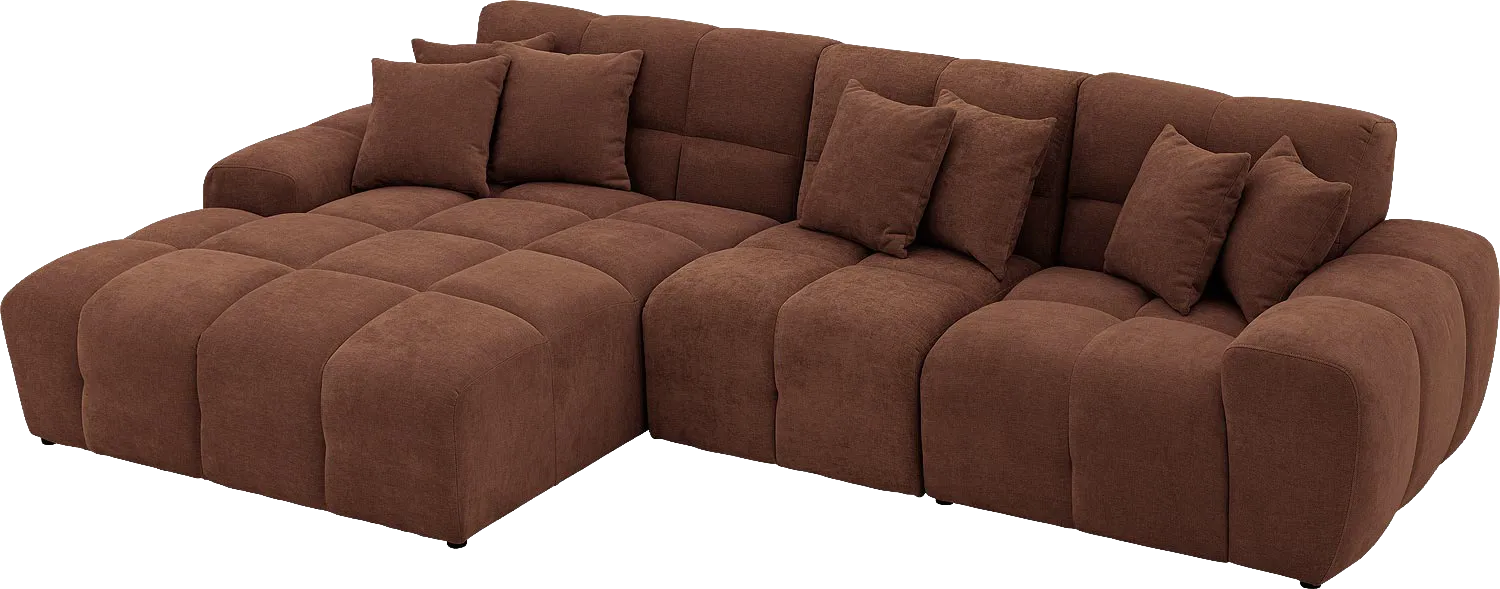 Goossens Excellent Kubus Bank Stof Bruin - 8252710-goossens-excellent-kubus-bank-stof-bruin-03