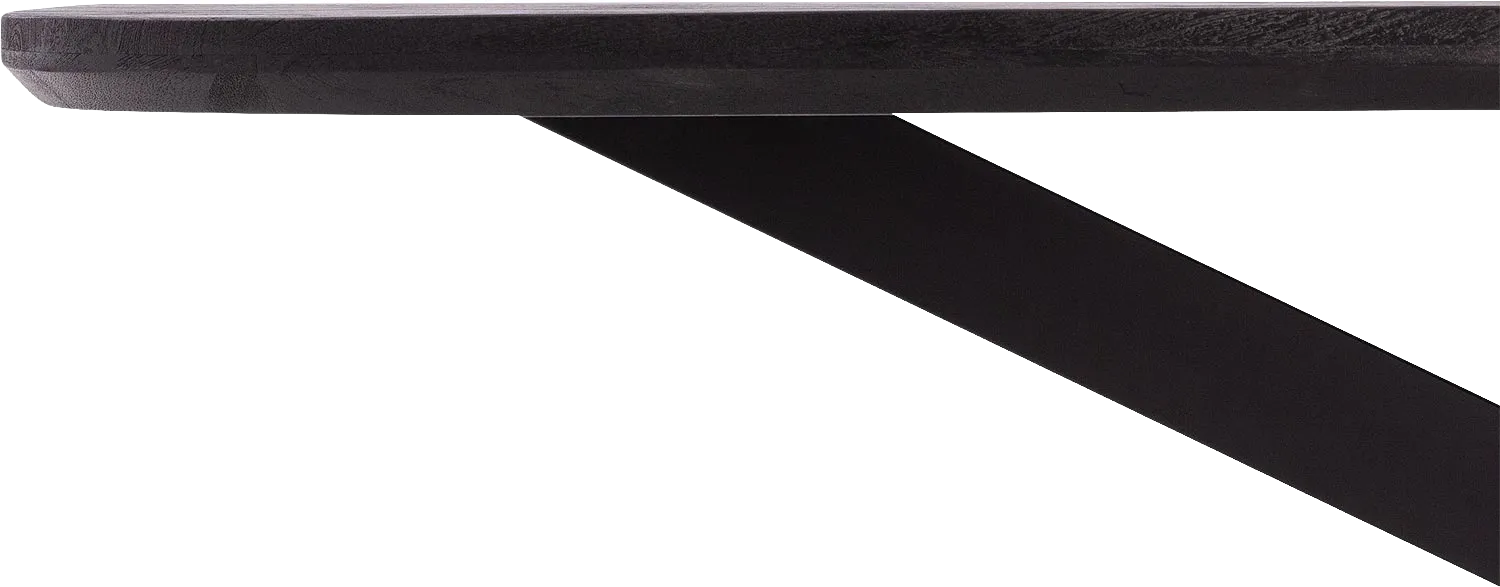 Goossens Nilo Eettafel Mango Zwart - 8251614-goossens-nilo-eettafel-mango-zwart-05
