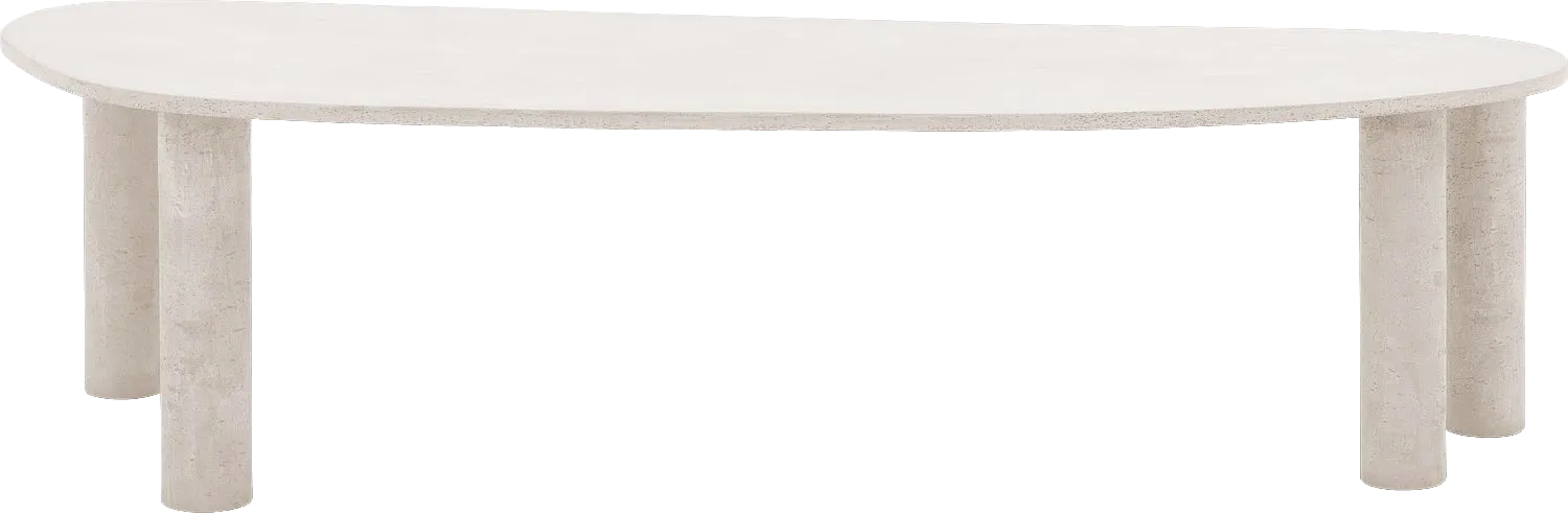 Goossens Stone Eettafel Beton Wit - 8231896-goossens-stone-eettafel-beton-wit-03