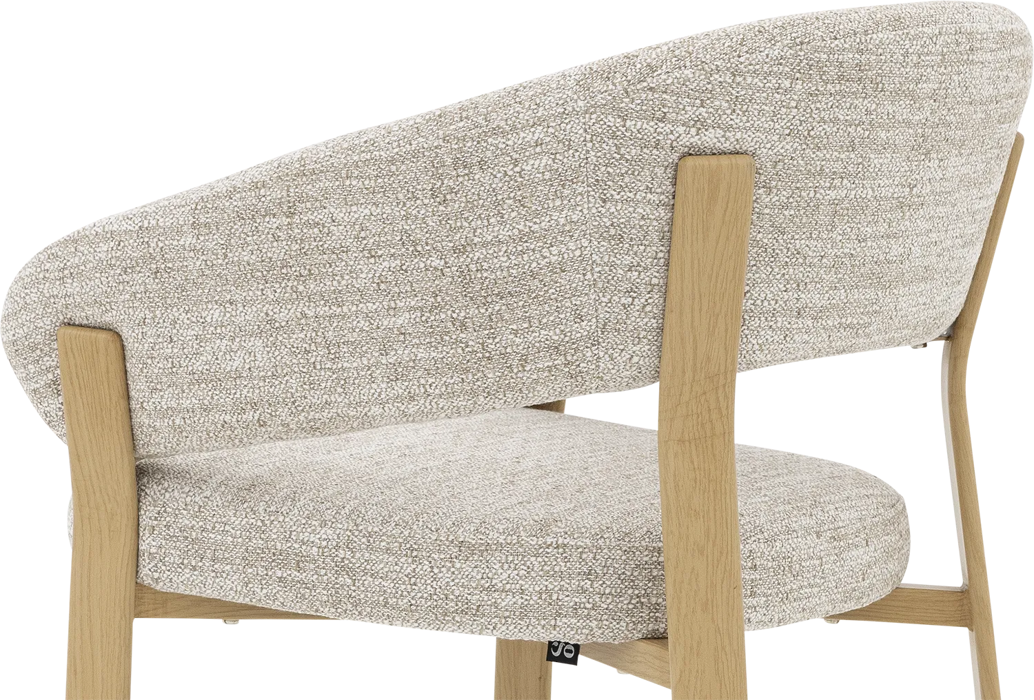 Goossens Basic Linde Eetkamerstoel Stof Beige - 8260445-goossens-basic-linde-eetkamerstoel-stof-beige-20