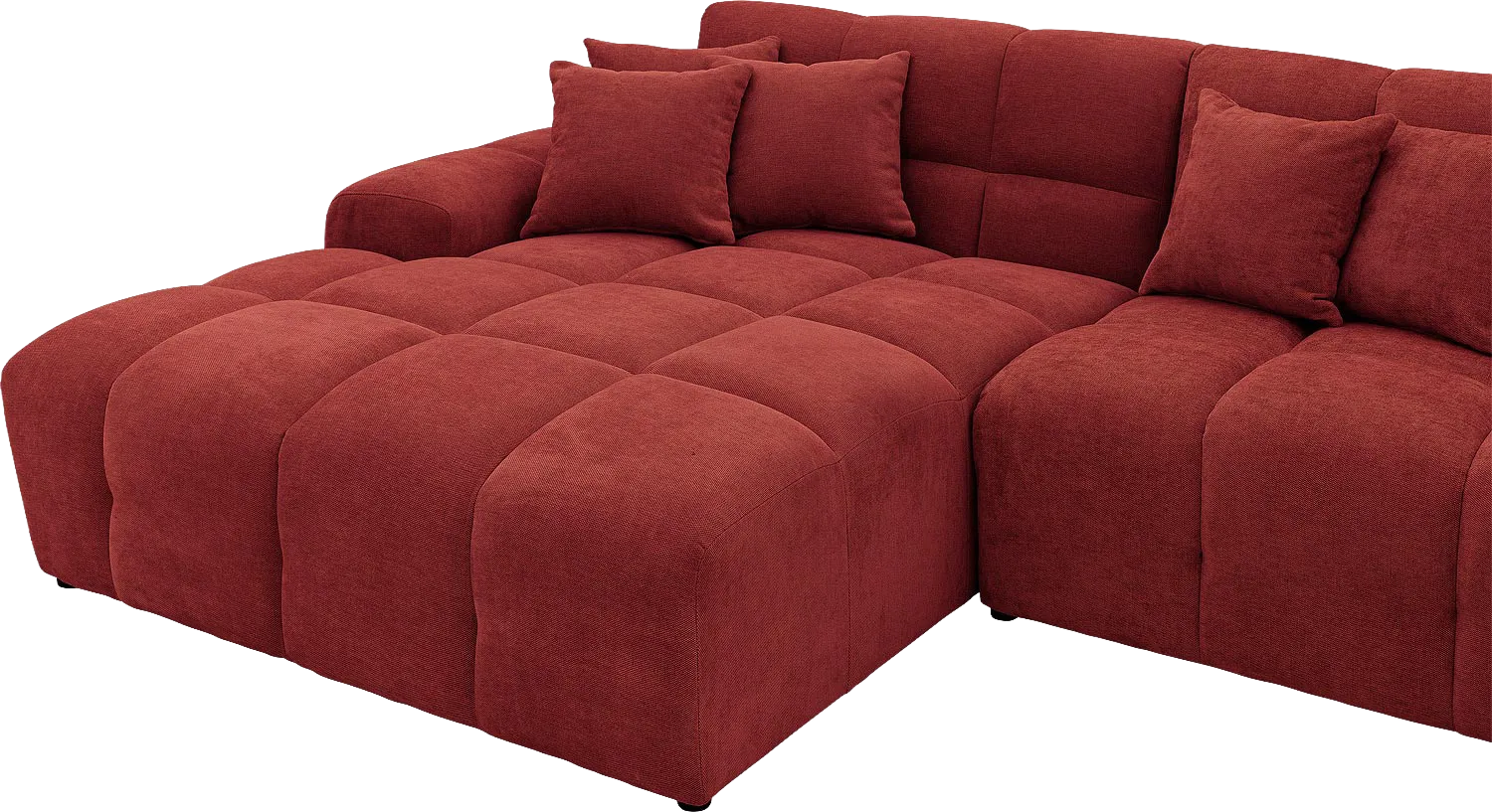 Goossens Excellent Kubus Bank Stof Rood - 8252833-goossens-excellent-kubus-bank-stof-rood-05