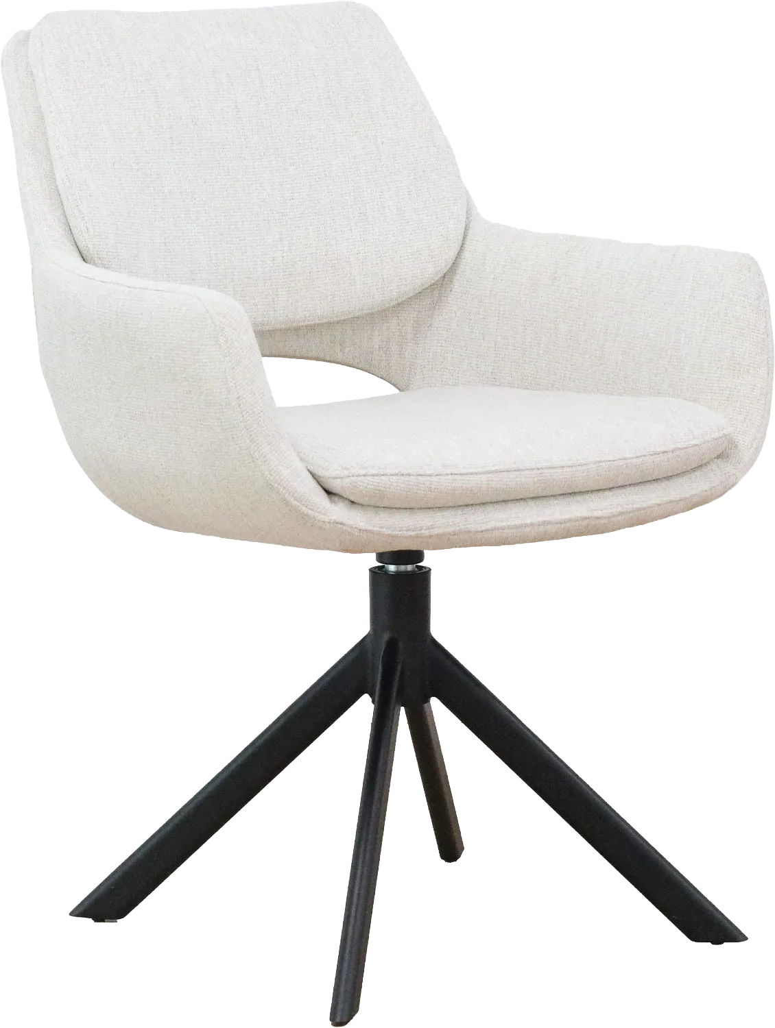 Goossens Daisy Eetkamerstoel Stof Beige - 8252189-goossens-daisy-eetkamerstoel-stof-beige-01