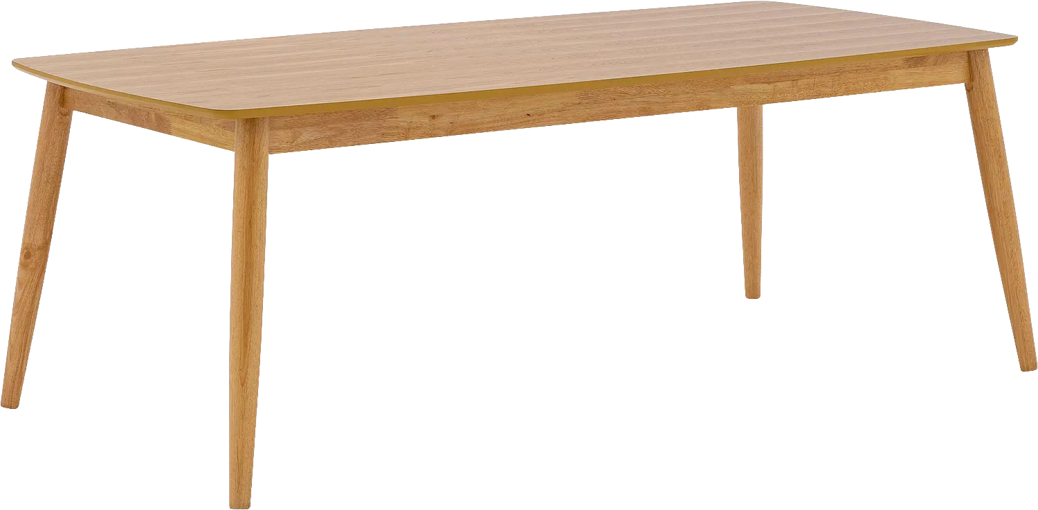 Merk Boaz Eettafel Eiken Blank - 8233345-{merk}-boaz-eettafel-eiken-blank-01