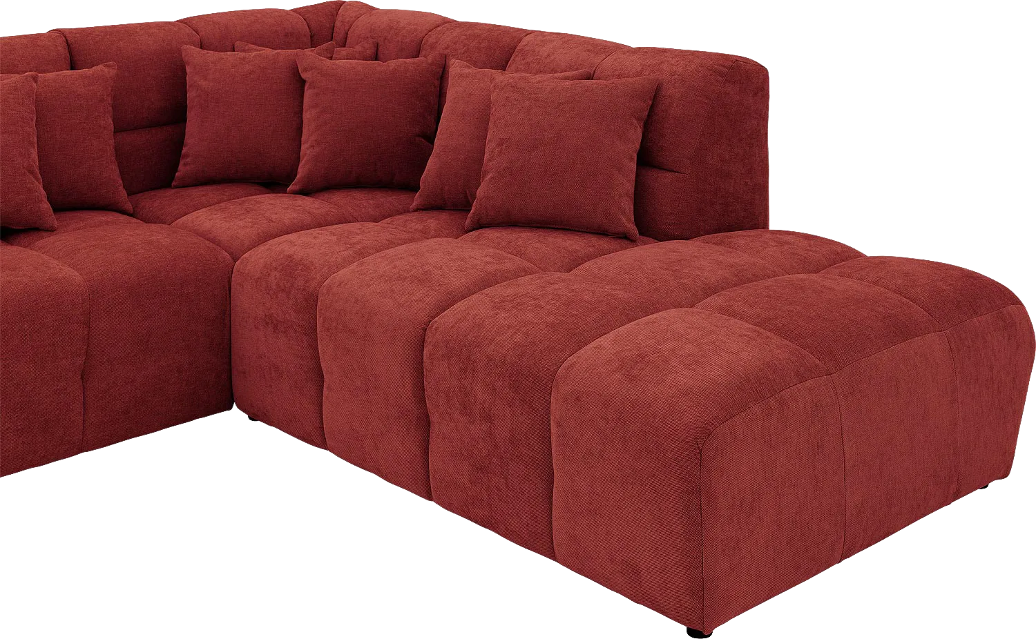 Goossens Excellent Kubus Bank Stof Rood - 8252731-goossens-excellent-kubus-bank-stof-rood-06