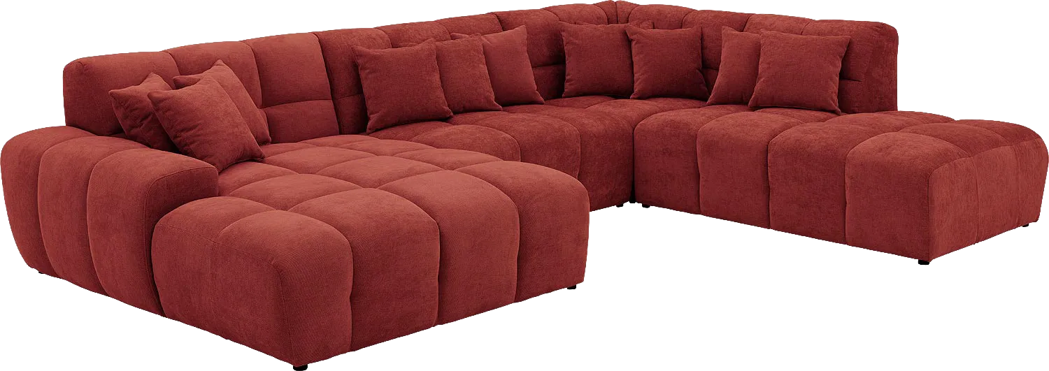 Goossens Excellent Kubus Bank Stof Rood - 8252887-goossens-excellent-kubus-bank-stof-rood-04