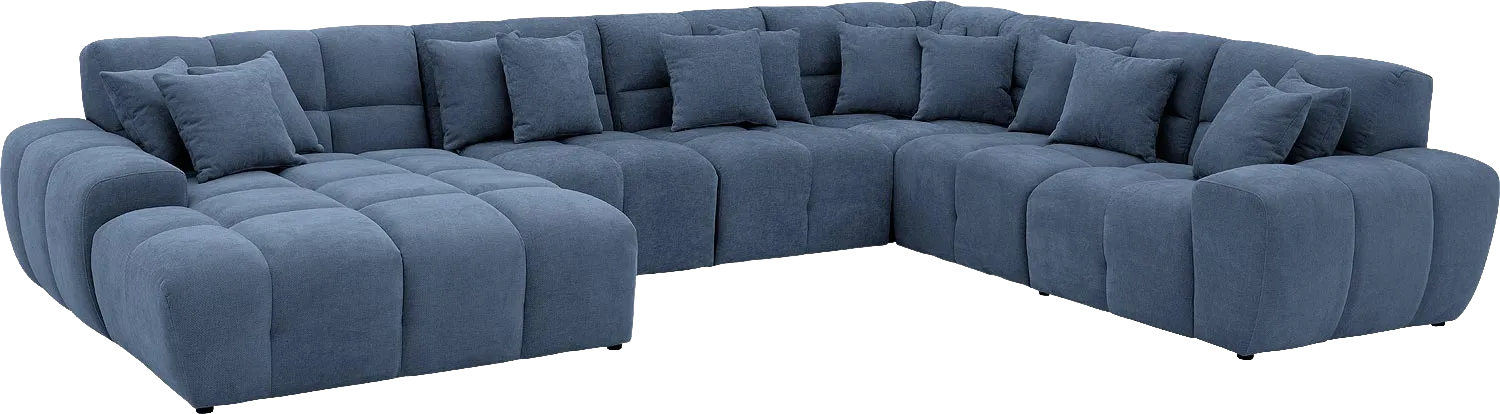 Goossens Excellent Kubus Bank Stof Blauw - 8252850-goossens-excellent-kubus-bank-stof-blauw-02