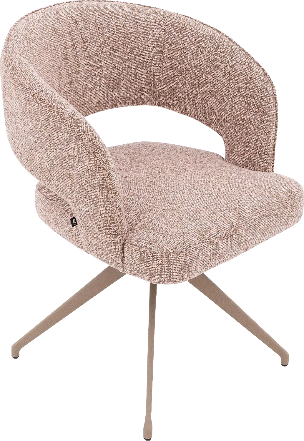 Goossens Excellent Ostuni Eetkamerstoel Stof Roze - 8243866-goossens-excellent-ostuni-eetkamerstoel-stof-roze-05