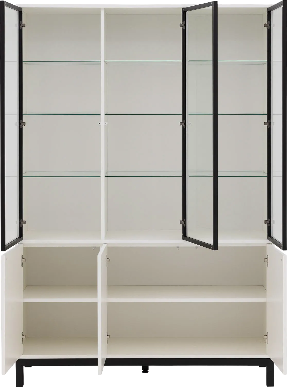 Goossens Valencia Vitrinekast Melamine - 8244533-goossens-valencia-vitrinekast-melamine-03