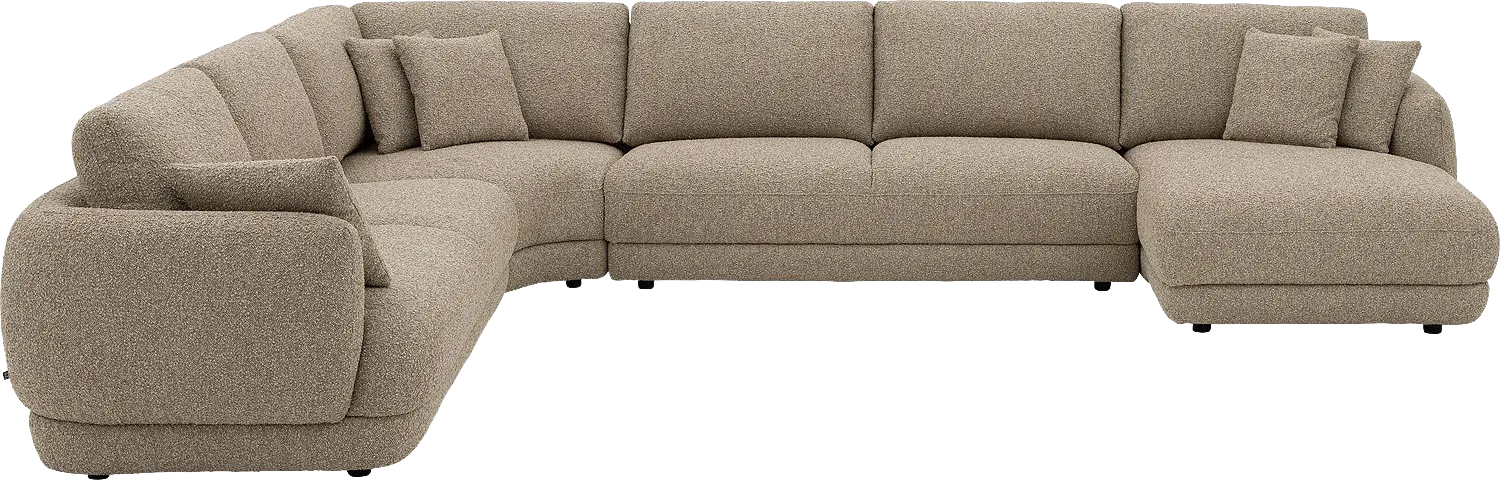 Goossens Premiere Bank Stof Beige - 8252948-goossens-premiere-bank-stof-beige-01