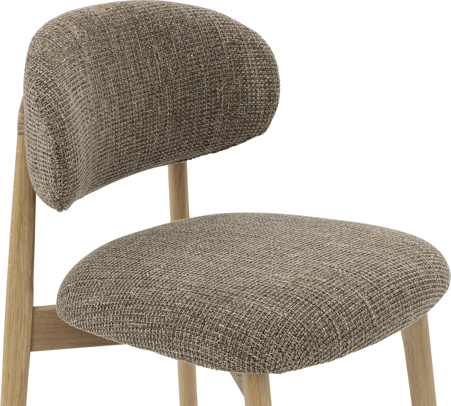 Goossens Bessy Eetkamerstoel Stof Bruin - 8253058-goossens-bessy-eetkamerstoel-stof-bruin-20