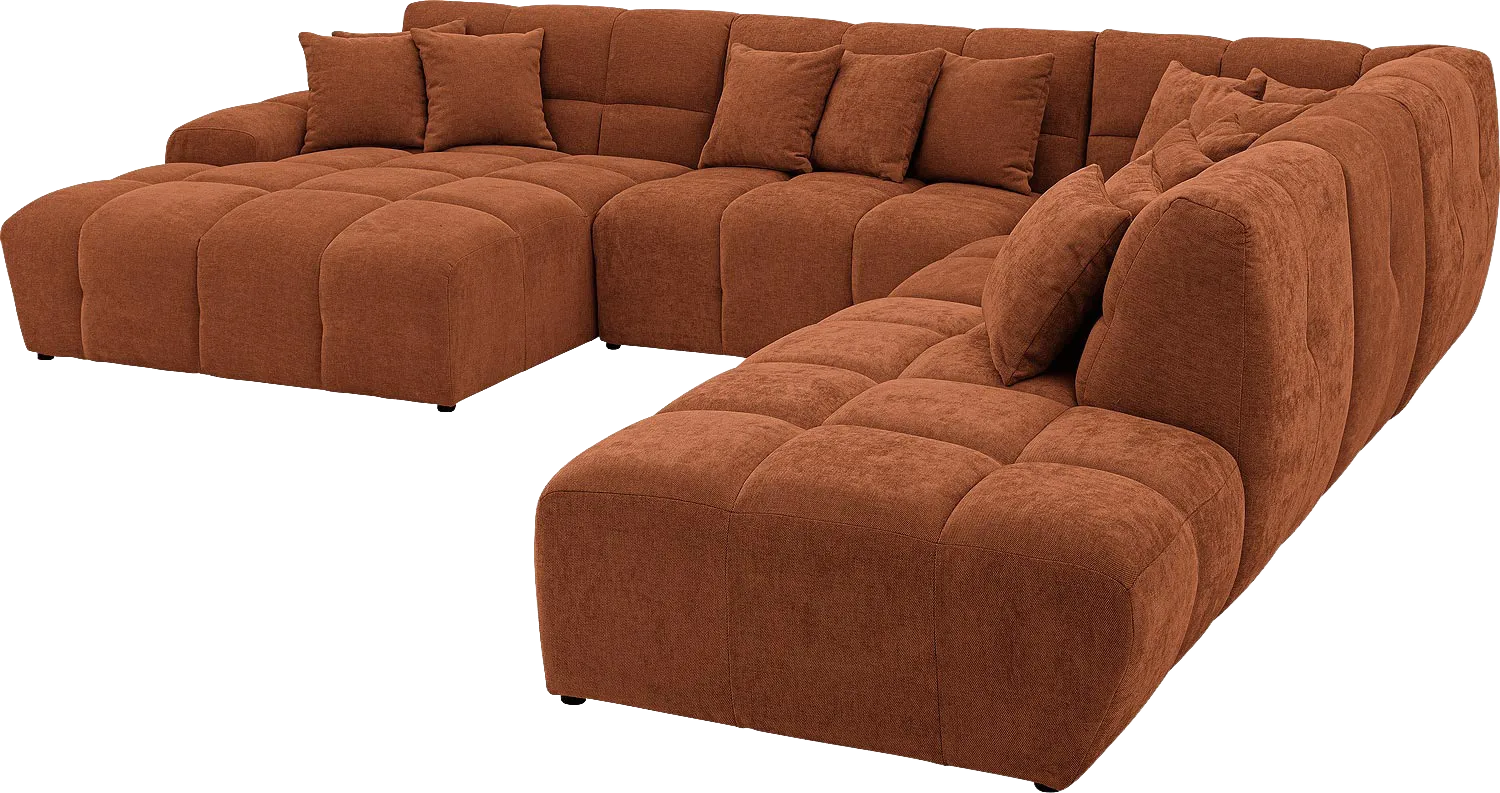 Goossens Excellent Kubus Bank Stof Bruin - 8252789-goossens-excellent-kubus-bank-stof-bruin-05