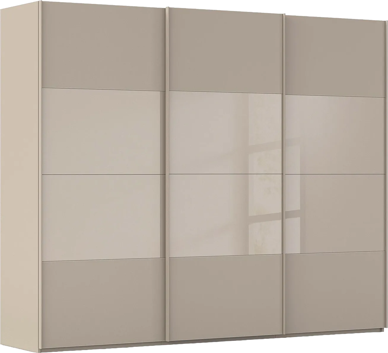 Kledingkast Finca Combi Glans Mat Glas