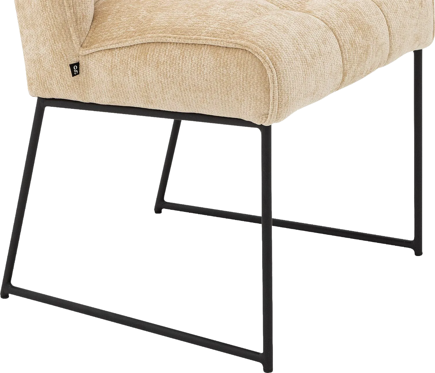Goossens Ronnie Eetkamerstoel Stof Beige - 8252095-goossens-ronnie-eetkamerstoel-stof-beige-06