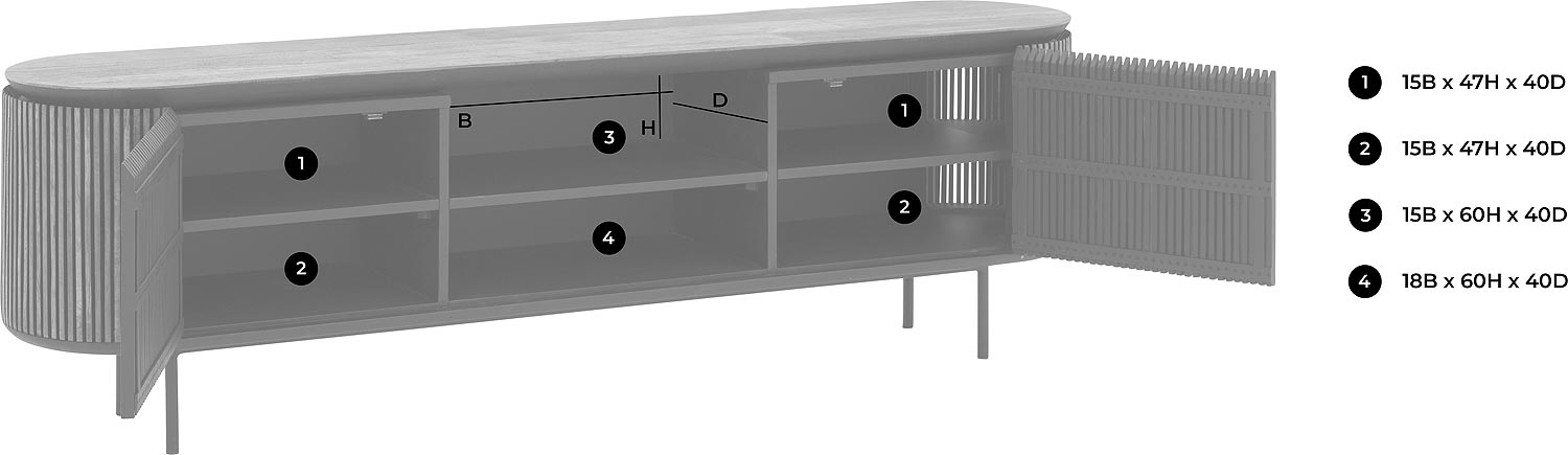 Goossens Adel Tv Meubel Teak Bruin - 8235523-goossens-adel-tv-meubel-teak-bruin-51