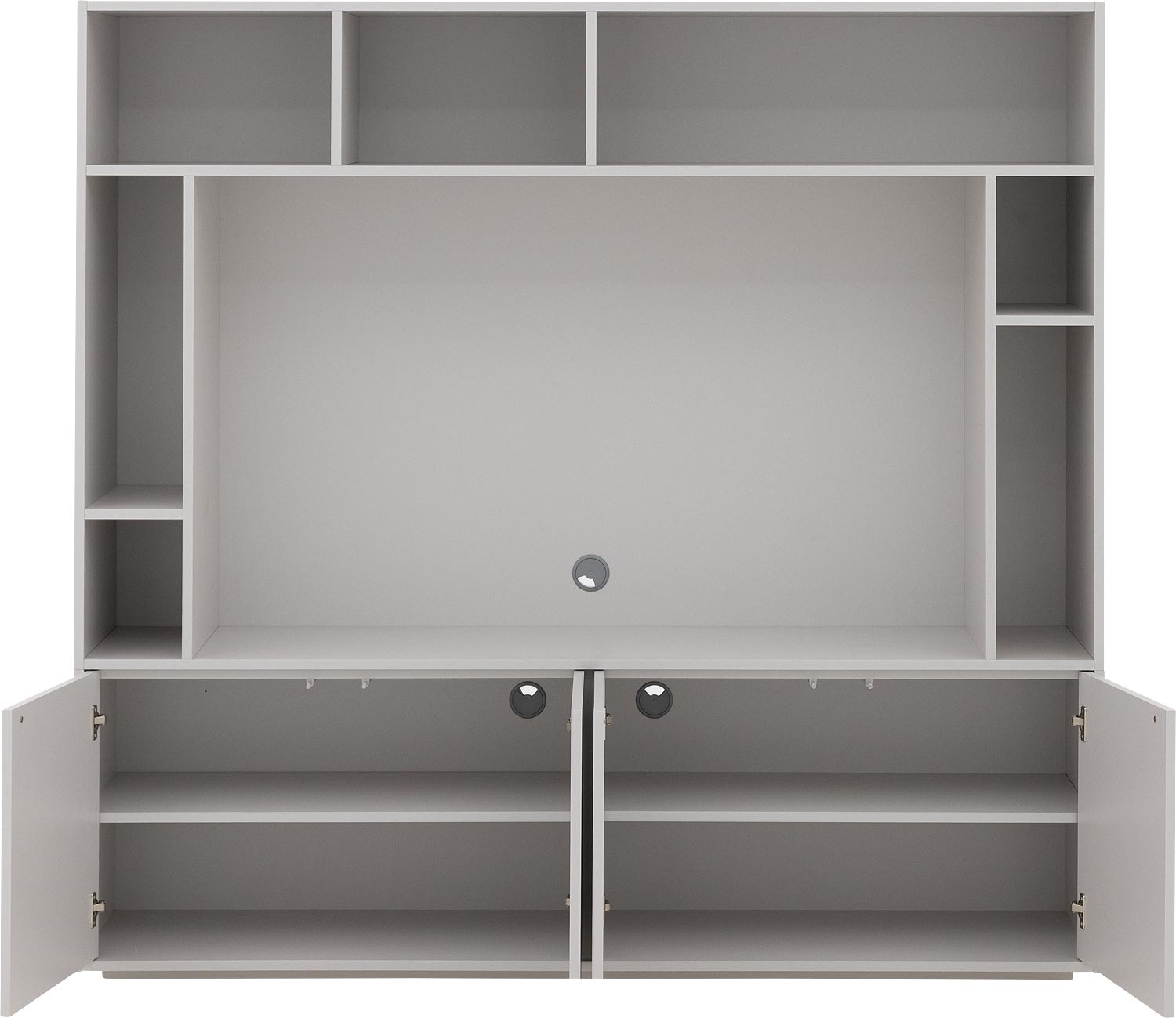 Goossens Basic Madrid Tv Meubel Melamine Grijs - 8251693-goossens-basic-madrid-tv-meubel-melamine-grijs-03