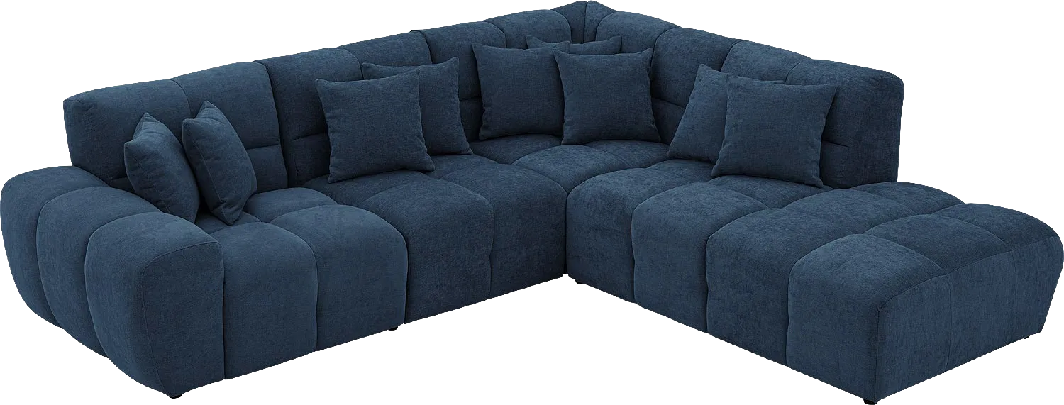 Goossens Excellent Kubus Bank Stof Blauw - 8252717-goossens-excellent-kubus-bank-stof-blauw-04
