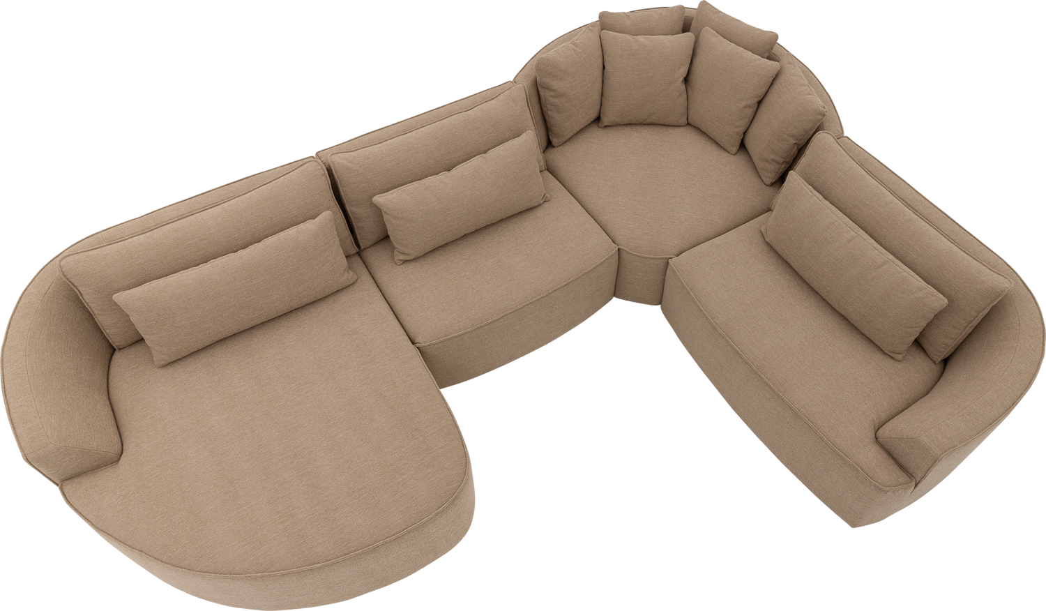 Goossens Silas Bank Stof Bruin - 8260410-goossens-silas-bank-stof-bruin-09