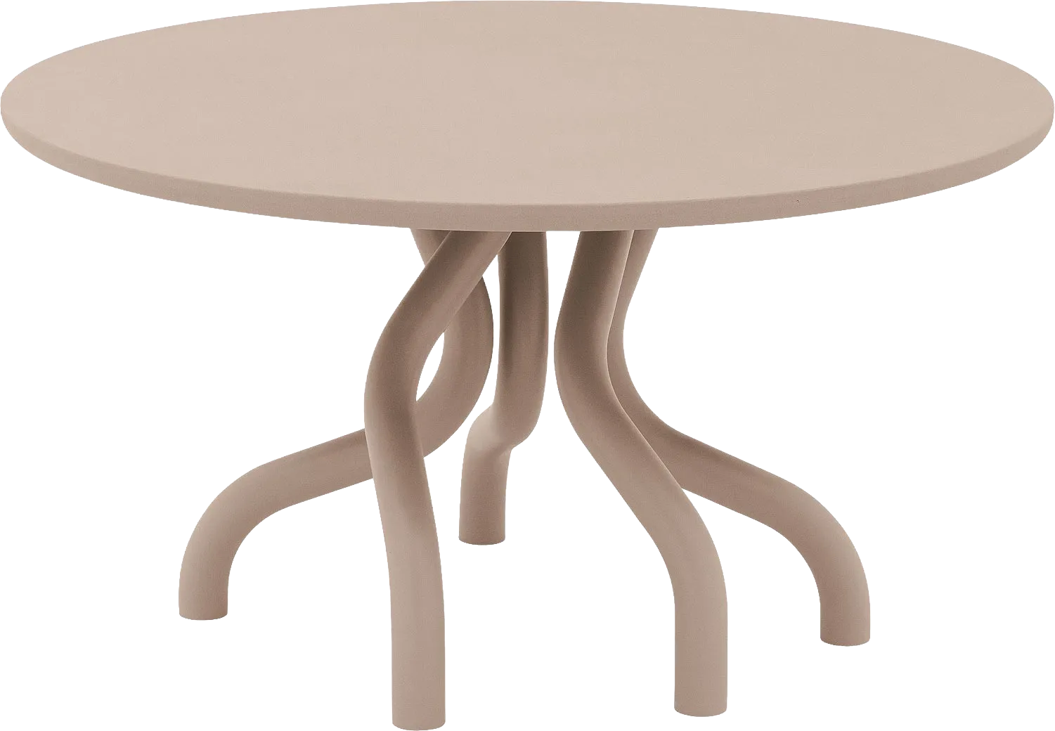 Goossens Excellent Matera Eettafel Leefbeton Bruin - 8244156-goossens-excellent-matera-eettafel-leefbeton-bruin-01