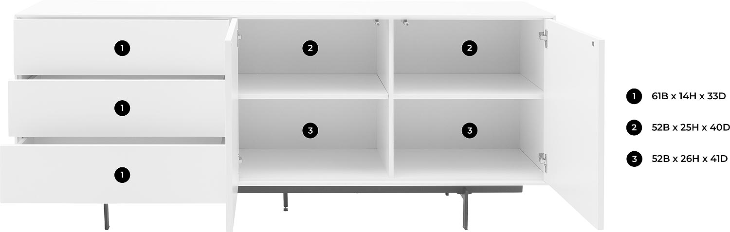 Goossens Basic Verona Dressoir - 8160593-goossens-basic-verona-dressoir-50