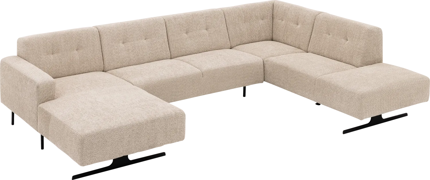 Goossens Ares Bank Stof Beige - 8260600-goossens-ares-bank-stof-beige-04