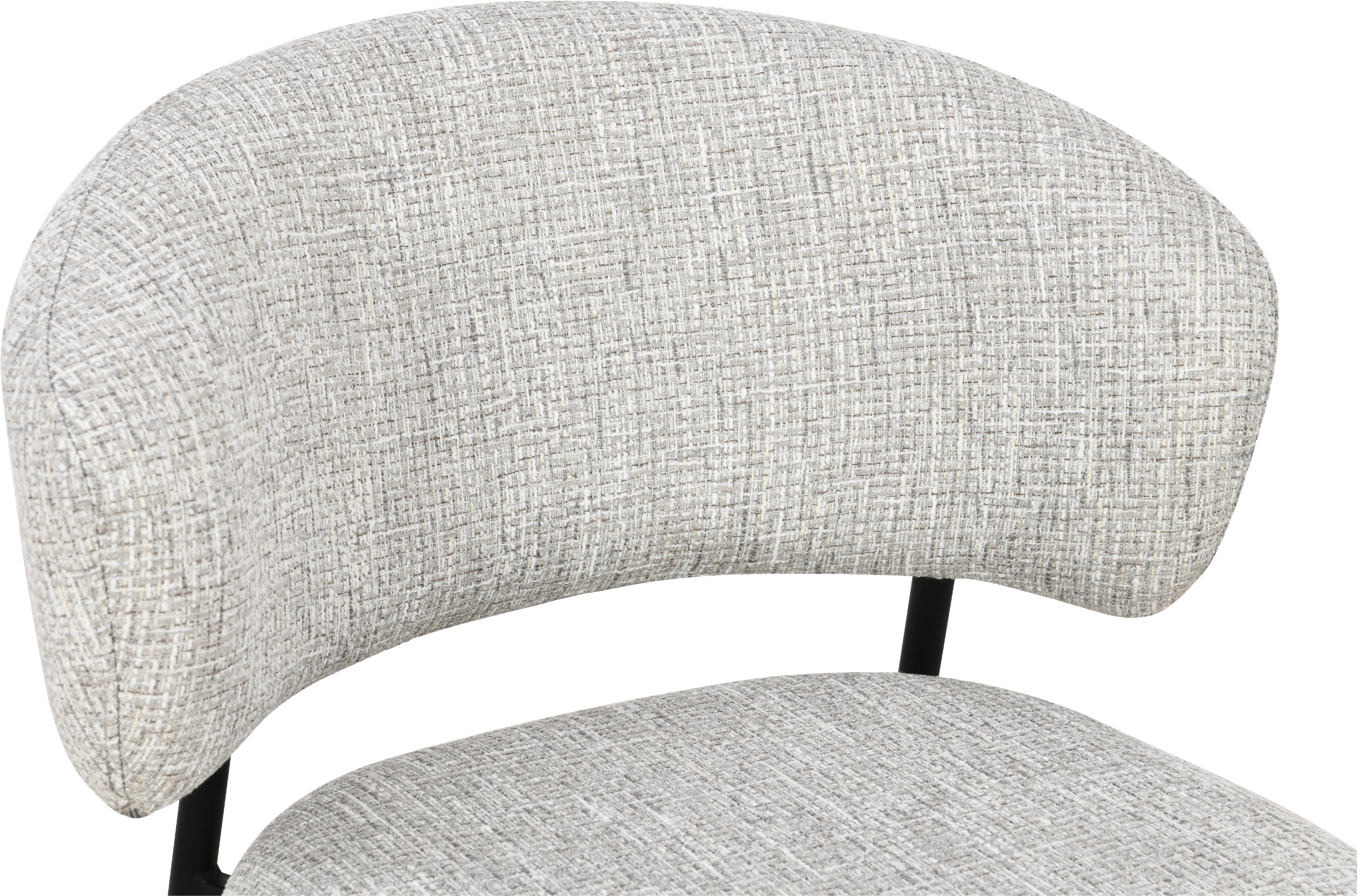 Goossens Basic Sanne Eetkamerstoel Stof Grijs - 8260015-goossens-basic-sanne-eetkamerstoel-stof-grijs-08