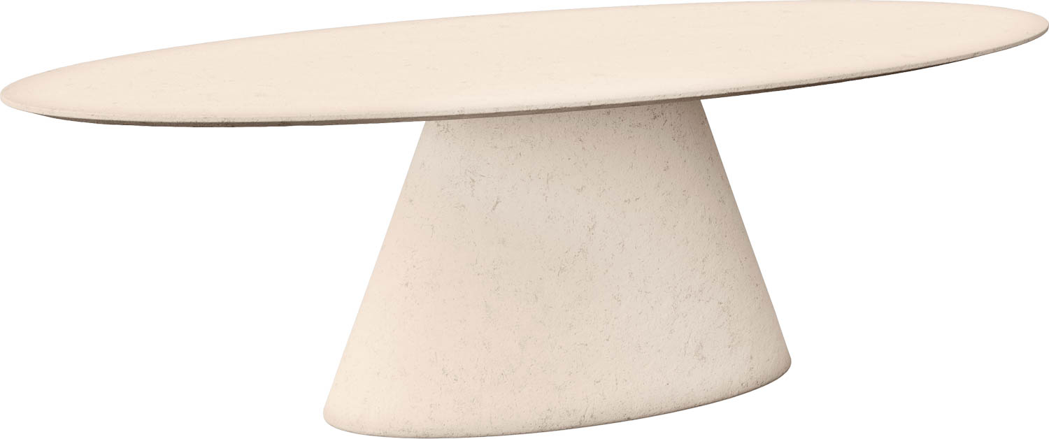 Goossens Stone Eettafel Beton Beige - 8252429-goossens-stone-eettafel-beton-beige-01