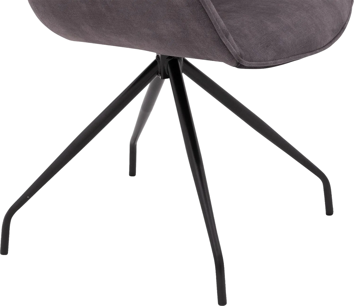 Goossens Basic Ebi Eetkamerstoel Stof Grijs - 8235242-goossens-basic-ebi-eetkamerstoel-stof-grijs-04