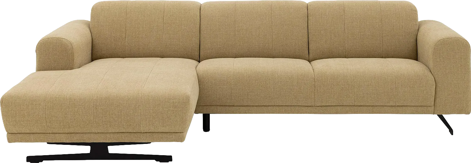 Goossens Mellow Bank Stof Geel - 8252090-goossens-mellow-bank-stof-geel-01