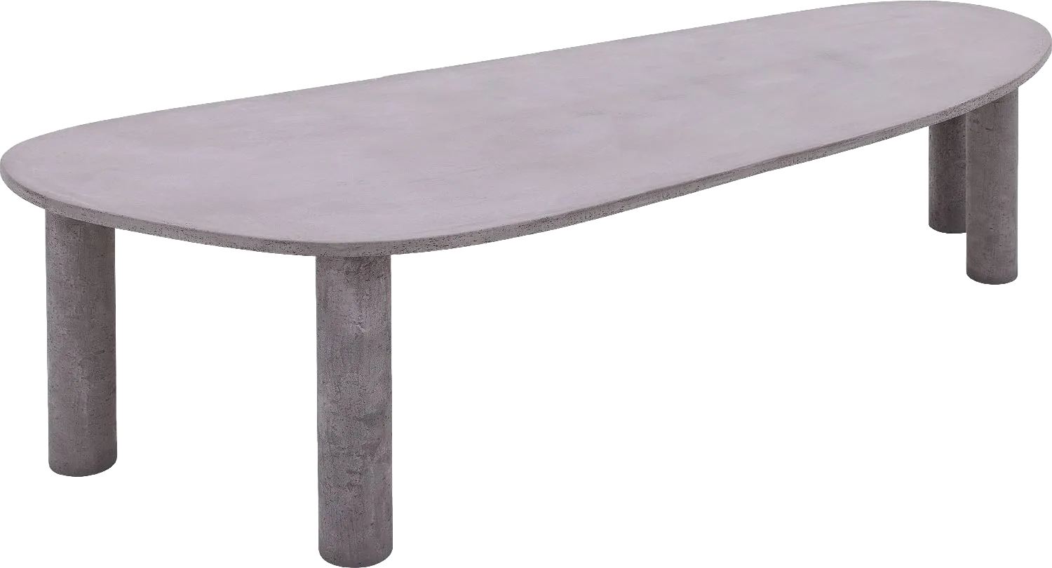 Goossens Stone Eettafel Beton Grijs - 8231888-goossens-stone-eettafel-beton-grijs-02