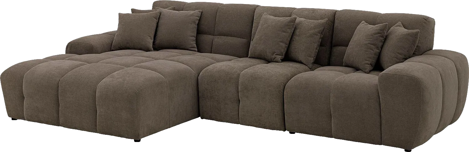 Goossens Excellent Kubus Bank Stof Bruin - 8252712-goossens-excellent-kubus-bank-stof-bruin-02