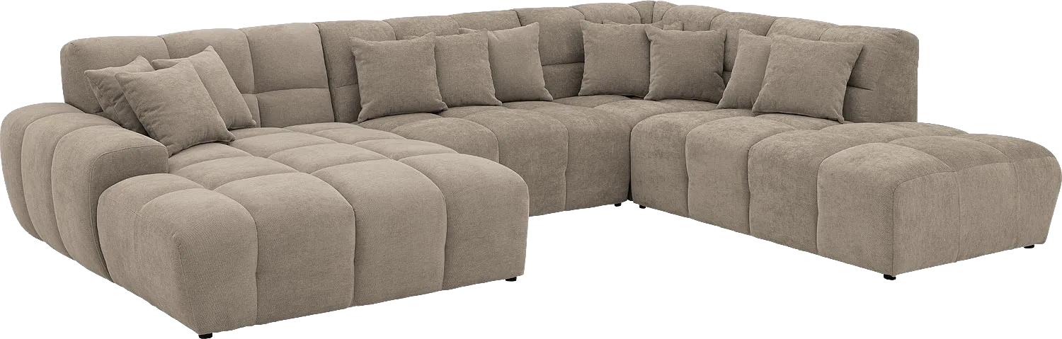 Goossens Excellent Kubus Bank Stof Bruin - 8252902-goossens-excellent-kubus-bank-stof-bruin-02