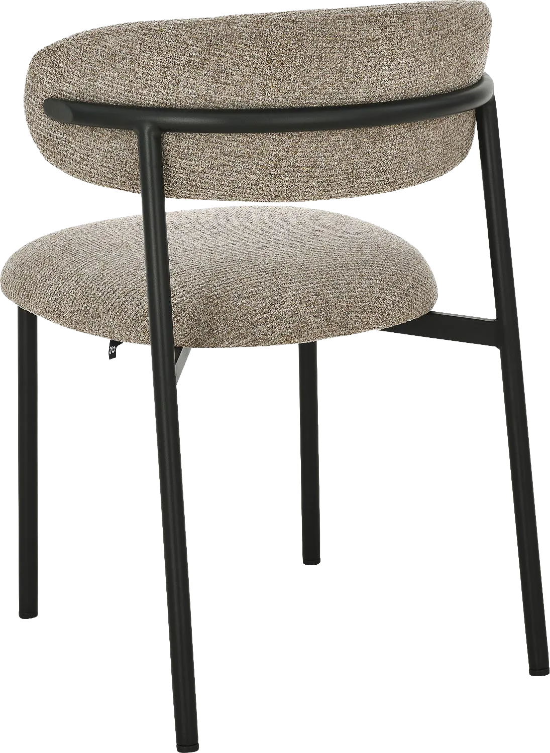 Goossens Basic Siem Eetkamerstoel Stof Bruin - 8251689-goossens-basic-siem-eetkamerstoel-stof-bruin-02
