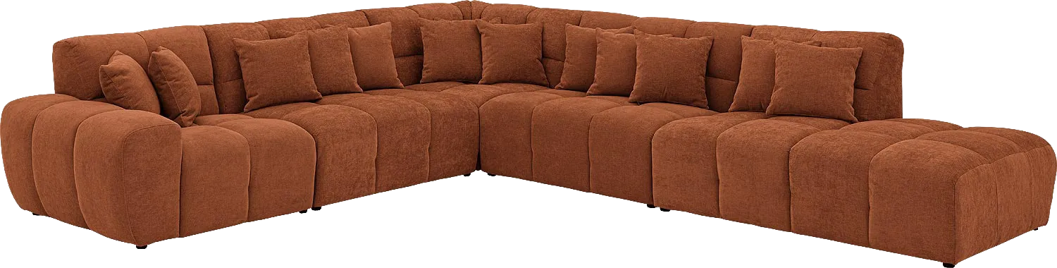 Goossens Excellent Kubus Bank Stof Bruin - 8252881-goossens-excellent-kubus-bank-stof-bruin-02