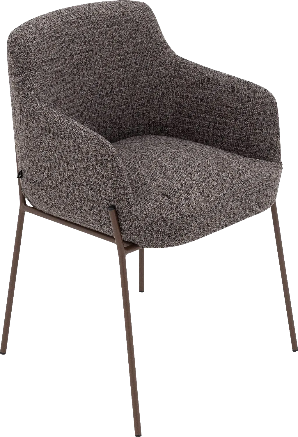 Goossens Pepijn Eetkamerstoel Stof Bruin - 8244096-goossens-pepijn-eetkamerstoel-stof-bruin-05