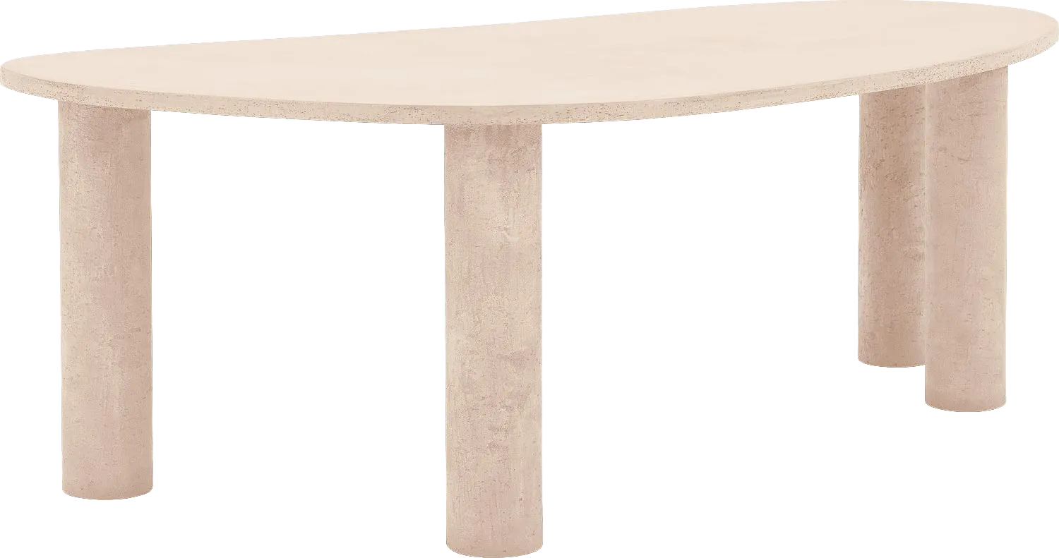 Goossens Stone Eettafel Beton Grijs - 8231913-goossens-stone-eettafel-beton-grijs-01